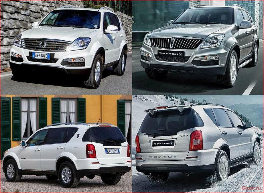 кроссовер, ssangyong, rexton, 2012-2013, описание