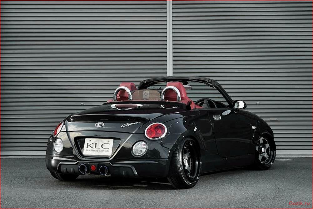 купе-кабриолет, daihatsu, copen, 2015, особенности
