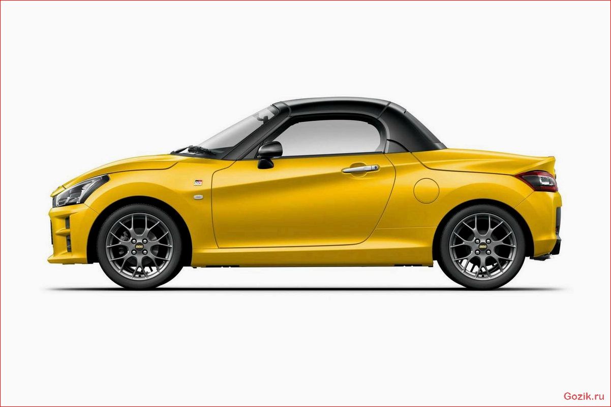 купе-кабриолет, daihatsu, copen, 2015, особенности