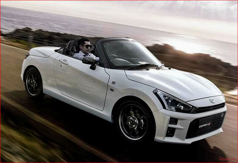 купе-кабриолет, daihatsu, copen, 2015, особенности