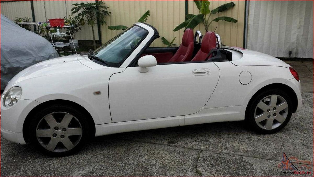 купе-кабриолет, daihatsu, copen, 2015, особенности