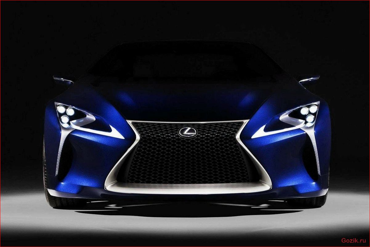 Lexus LF-LC Blue: фото-обзор с характеристиками lexus, lf-lc, blue