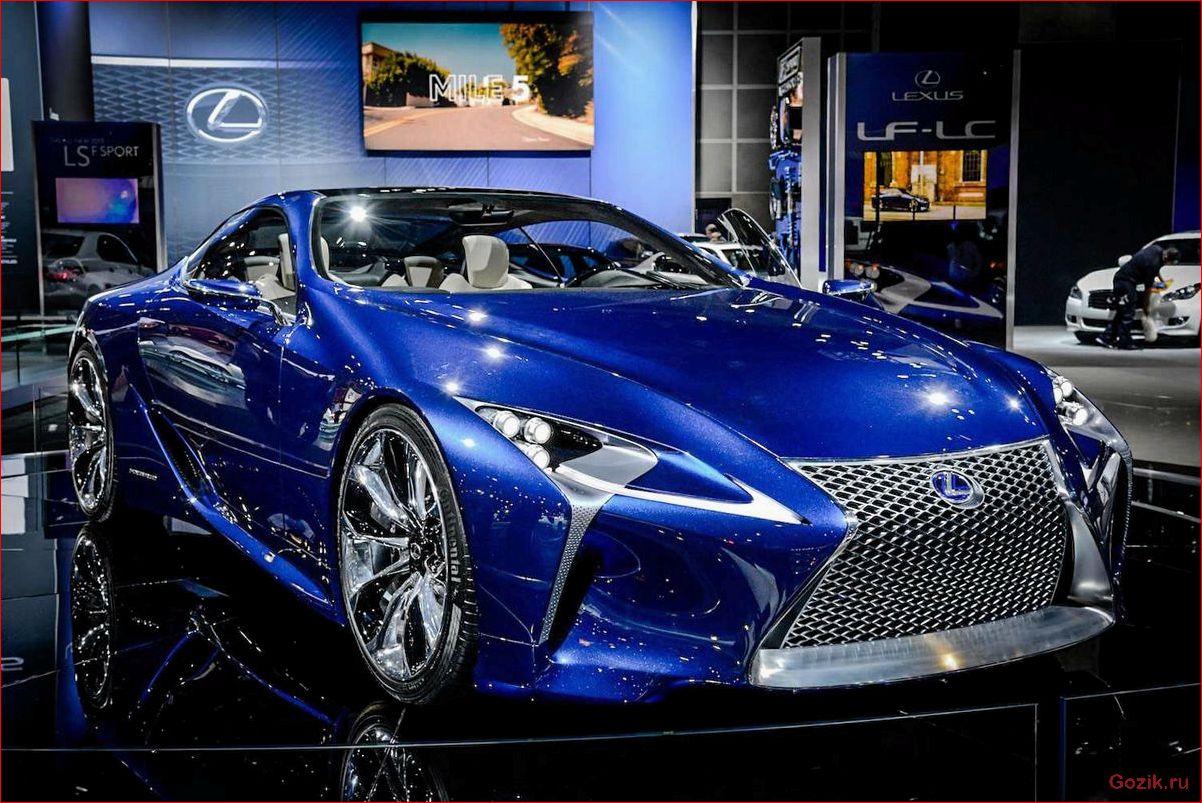 Lexus LF-LC Blue: фото-обзор с характеристиками lexus, lf-lc, blue