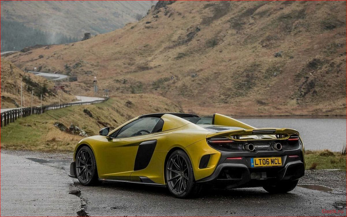 mclaren, 675lt, spider, фото, лимитированного