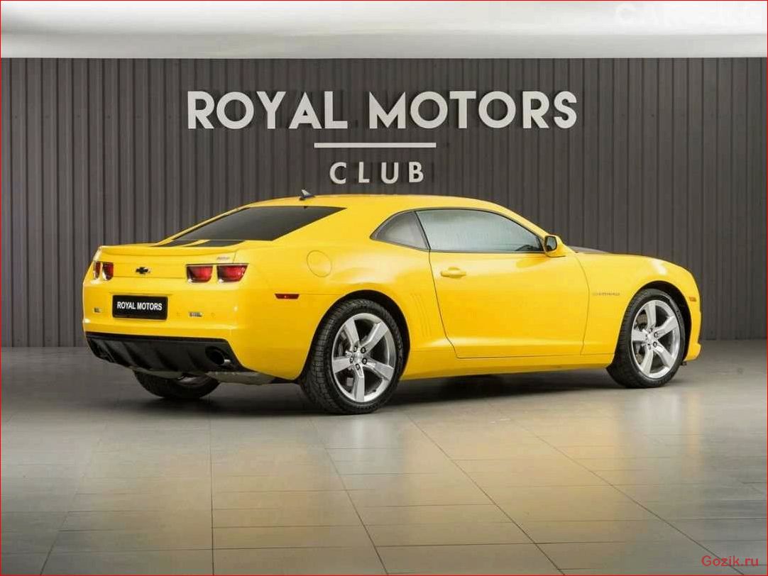 новый, chevrolet, camaro, получил, ценник