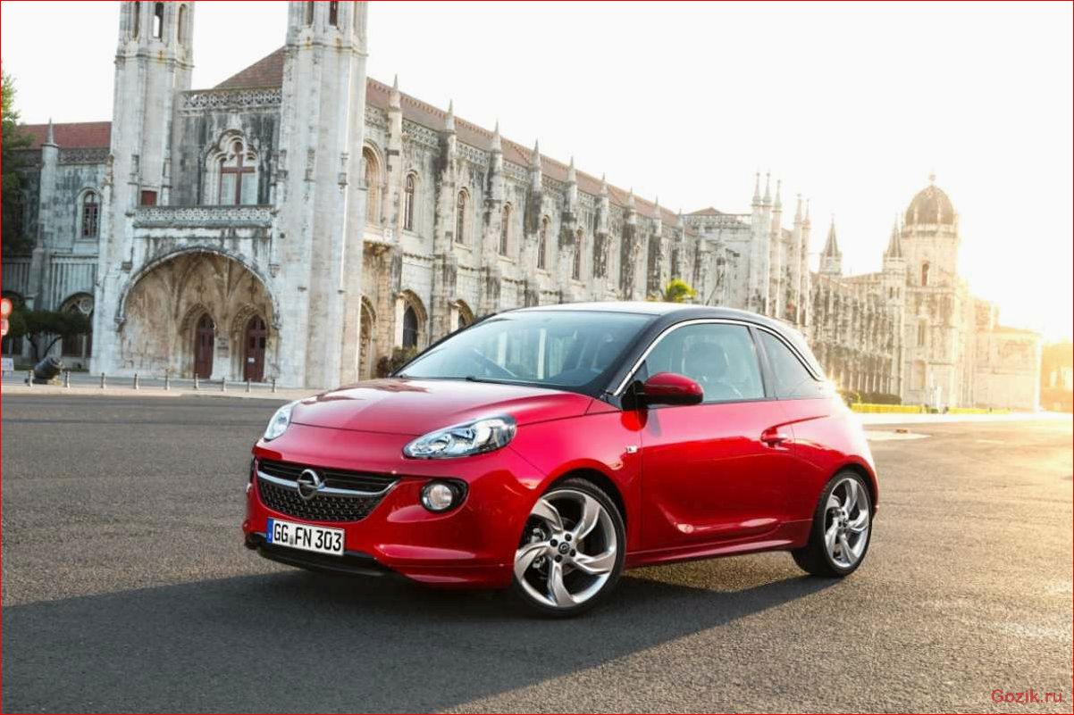 opel, adam, обзор, характеристики, цены