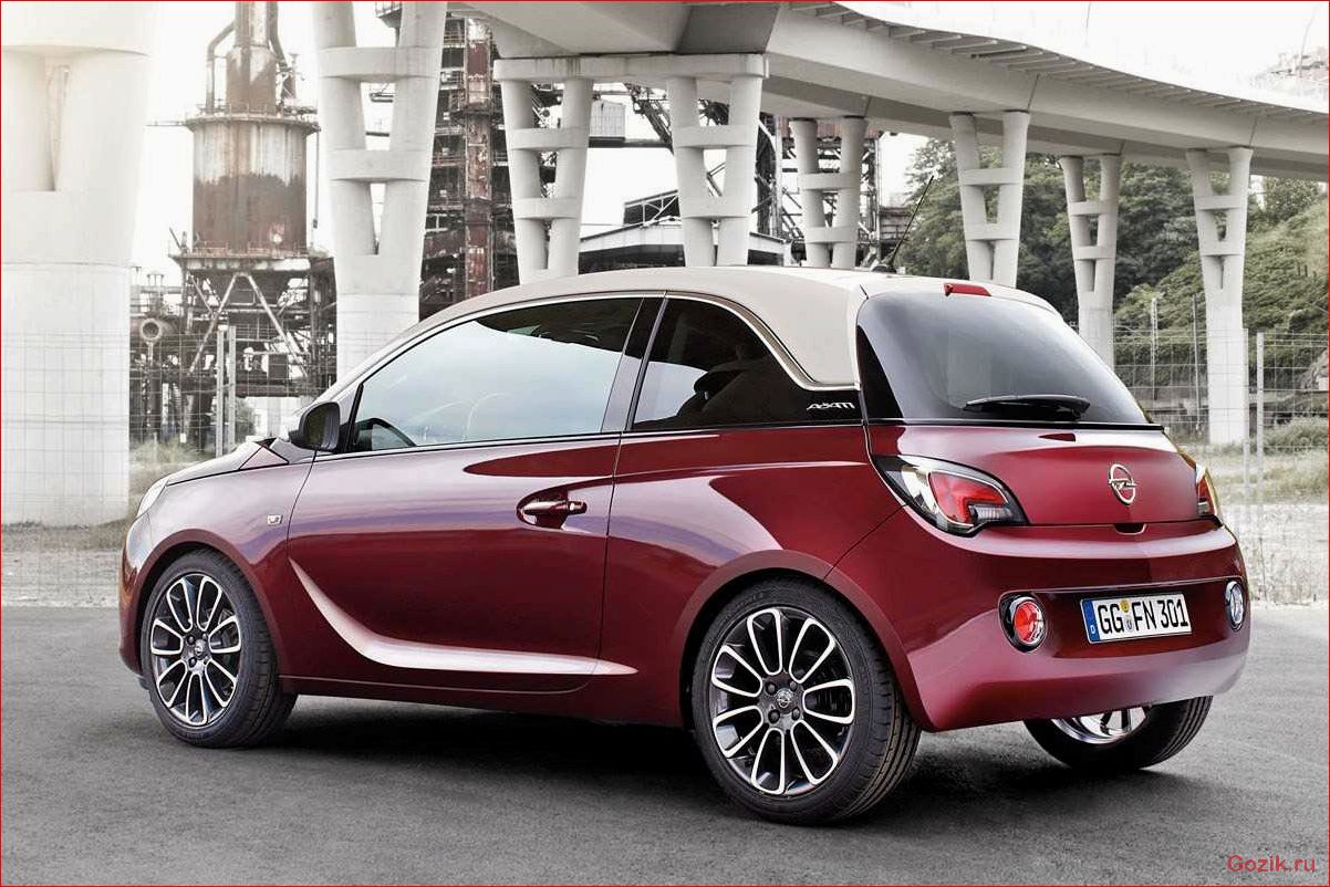 opel, adam, обзор, характеристики, цены