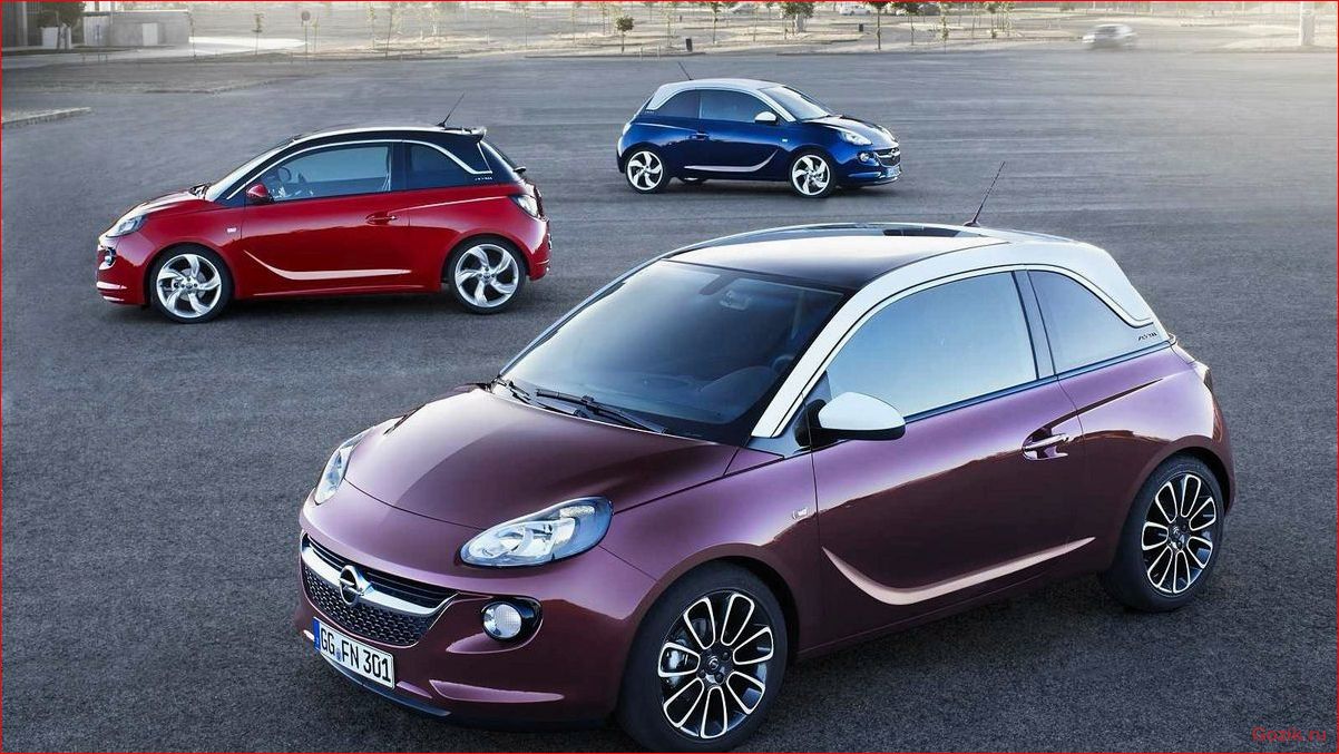 opel, adam, обзор, характеристики, цены