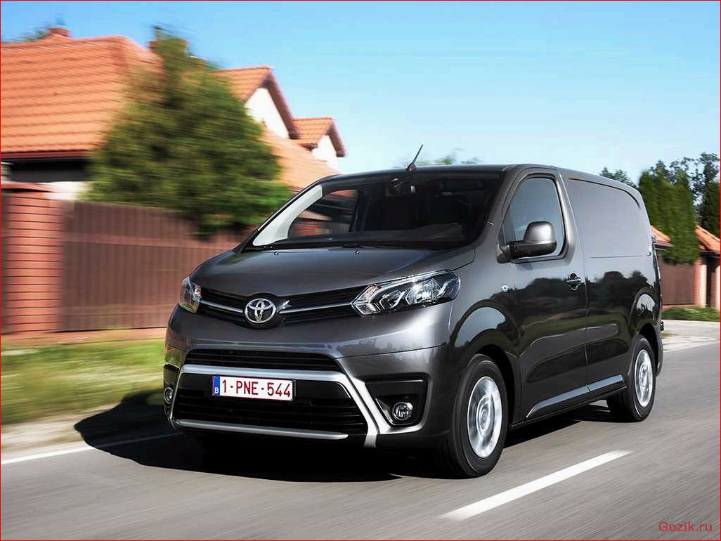 Toyota ProAce: описание, характеристики, преимущества toyota, proace, описание, характеристики, преимущества