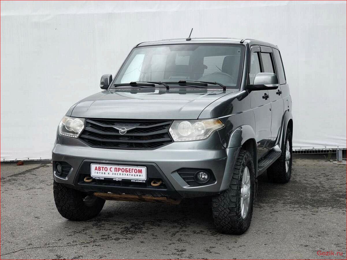 UAZ Patriot теперь доступен по более низкой цене patriot, теперь, доступен, более, низкой