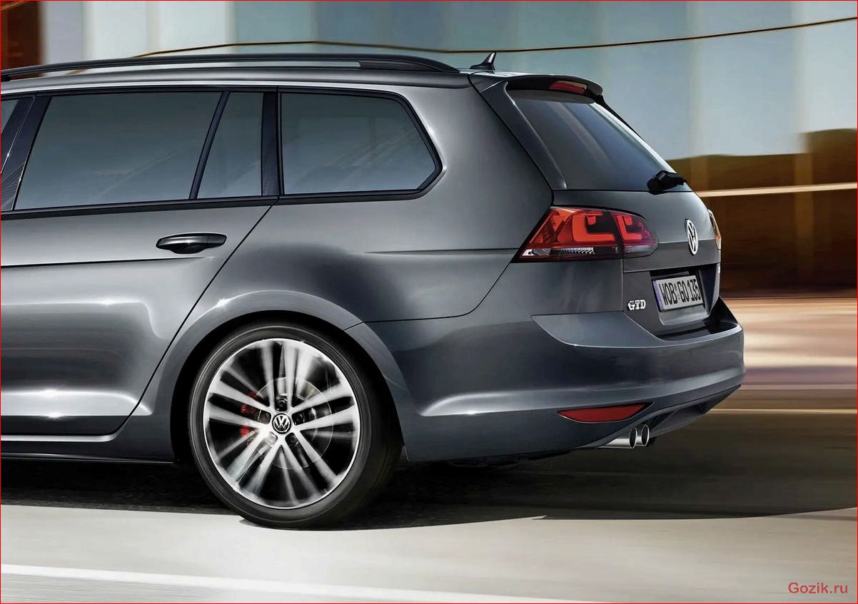 volkswagen, представил, новый, универсал, golf