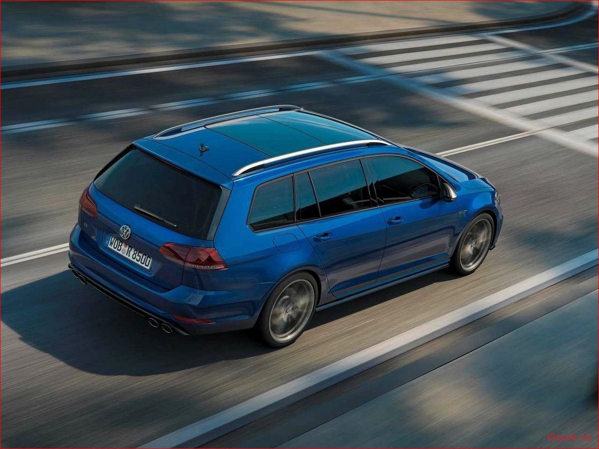 volkswagen, представил, новый, универсал, golf