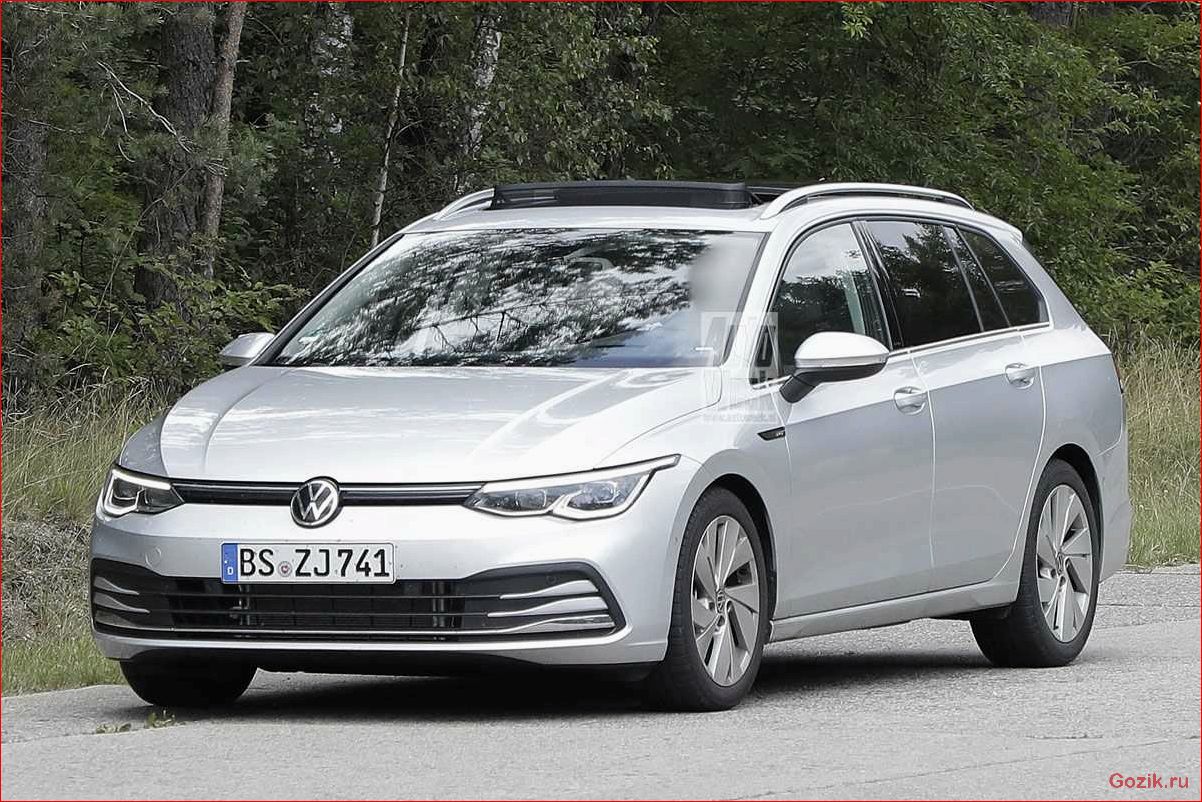 volkswagen, представил, новый, универсал, golf