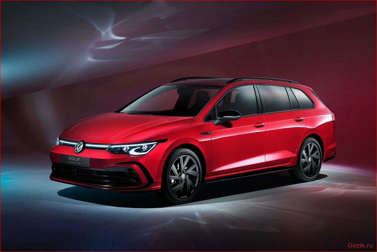 volkswagen, представил, новый, универсал, golf