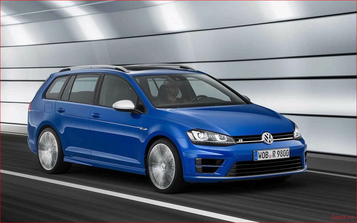 volkswagen, представил, новый, универсал, golf