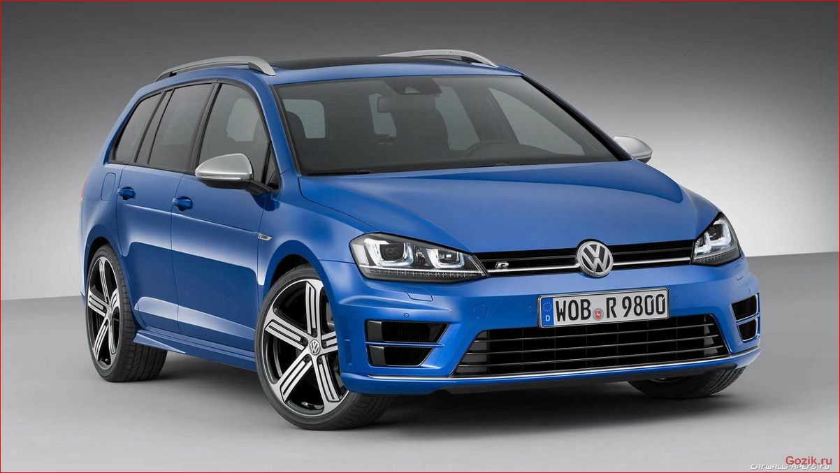 volkswagen, представил, новый, универсал, golf