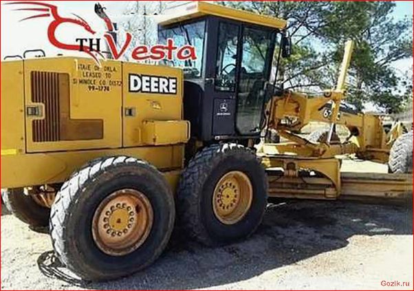 автогрейдер, john, deere, 670g, технические
