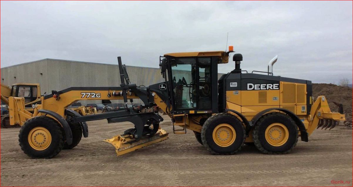 автогрейдер, john, deere, 670g, технические