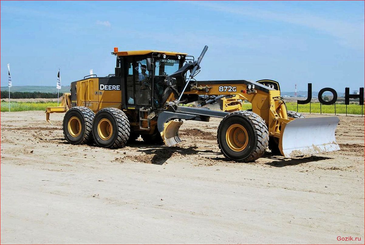автогрейдер, john, deere, 670g, технические