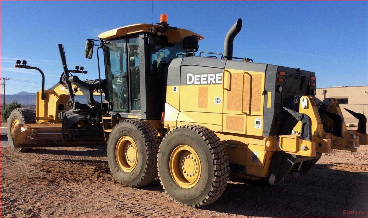 автогрейдер, john, deere, 670g, технические