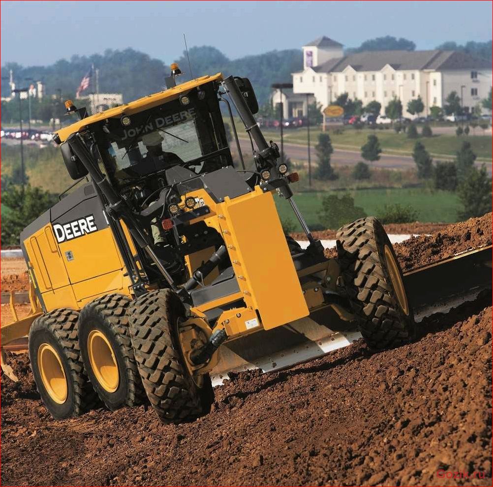 автогрейдер, john, deere, 670g, технические