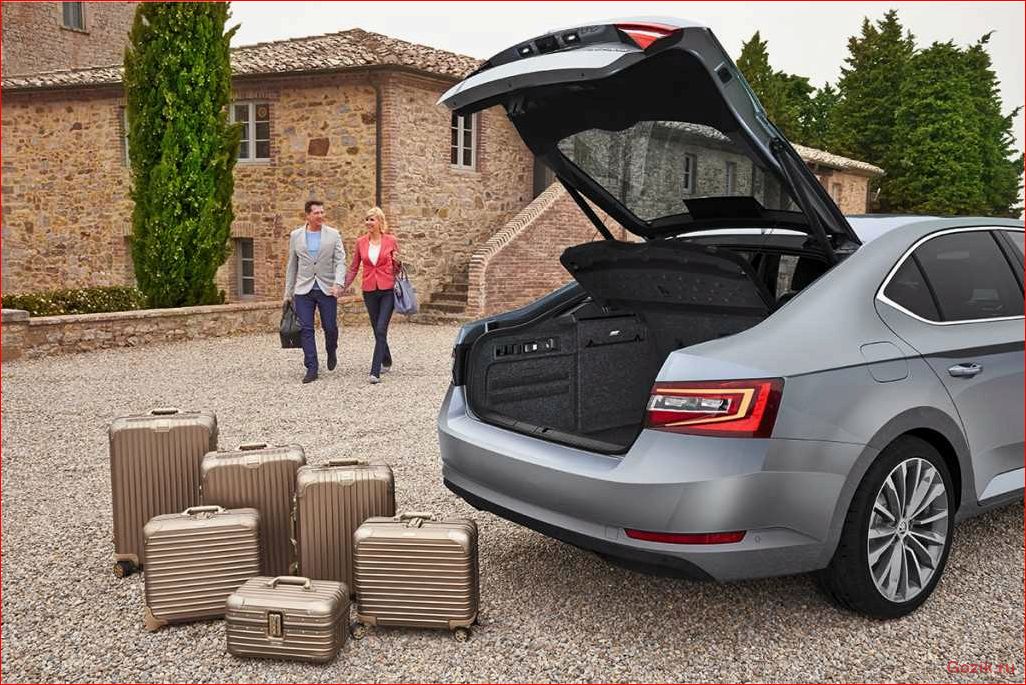 лифтбек, skoda, superb, 2016