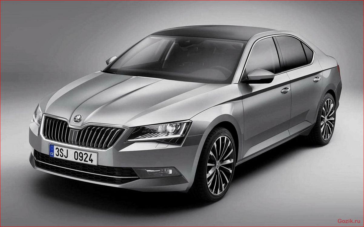 лифтбек, skoda, superb, 2016