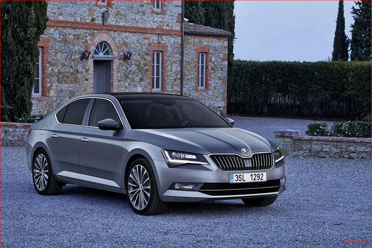 лифтбек, skoda, superb, 2016