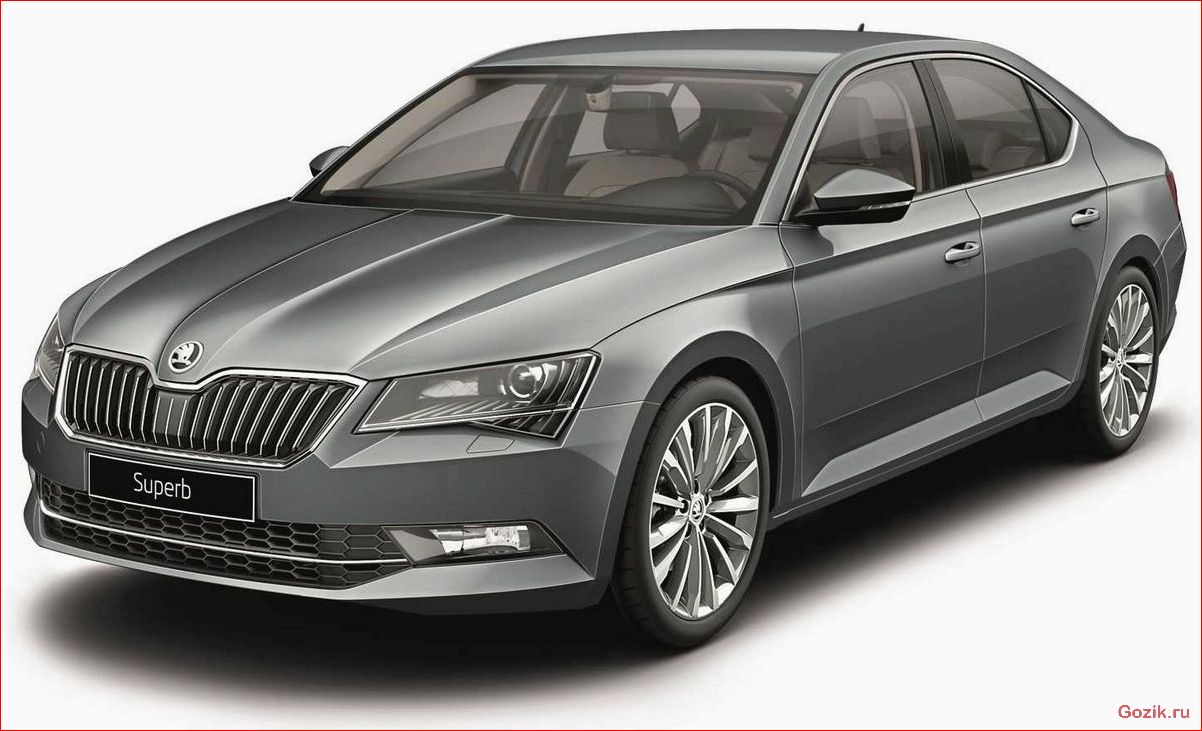 лифтбек, skoda, superb, 2016