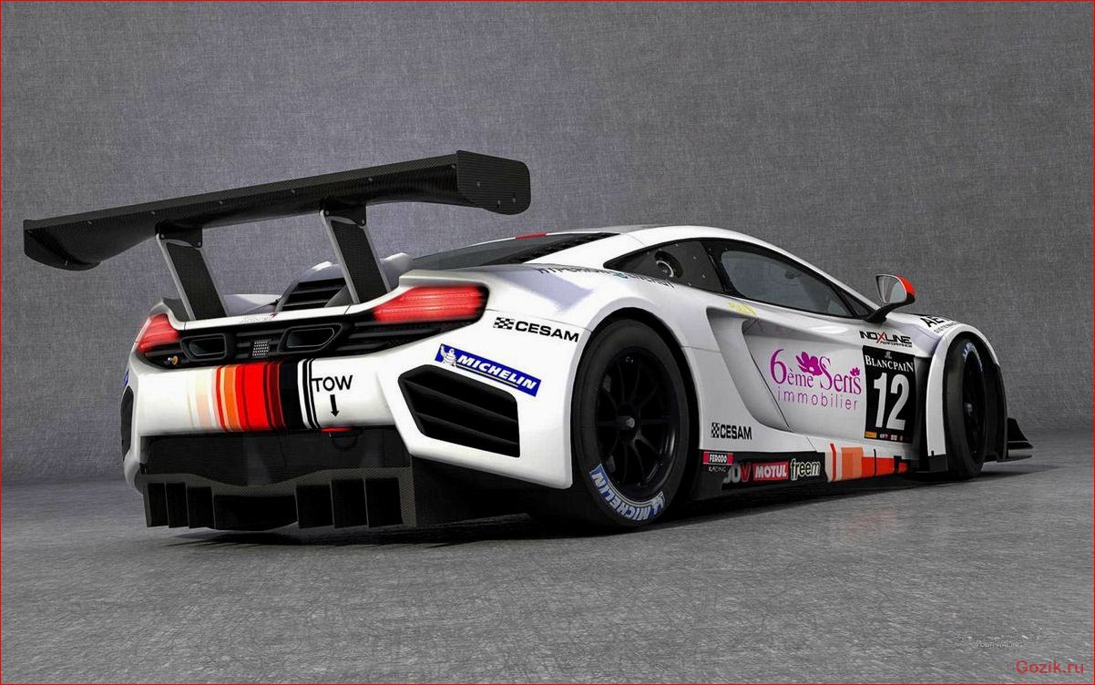 McLaren MP4-12C GT Can-Am: гоночный болид без компромиссов mclaren, mp4-12c, can-am, гоночный, болид