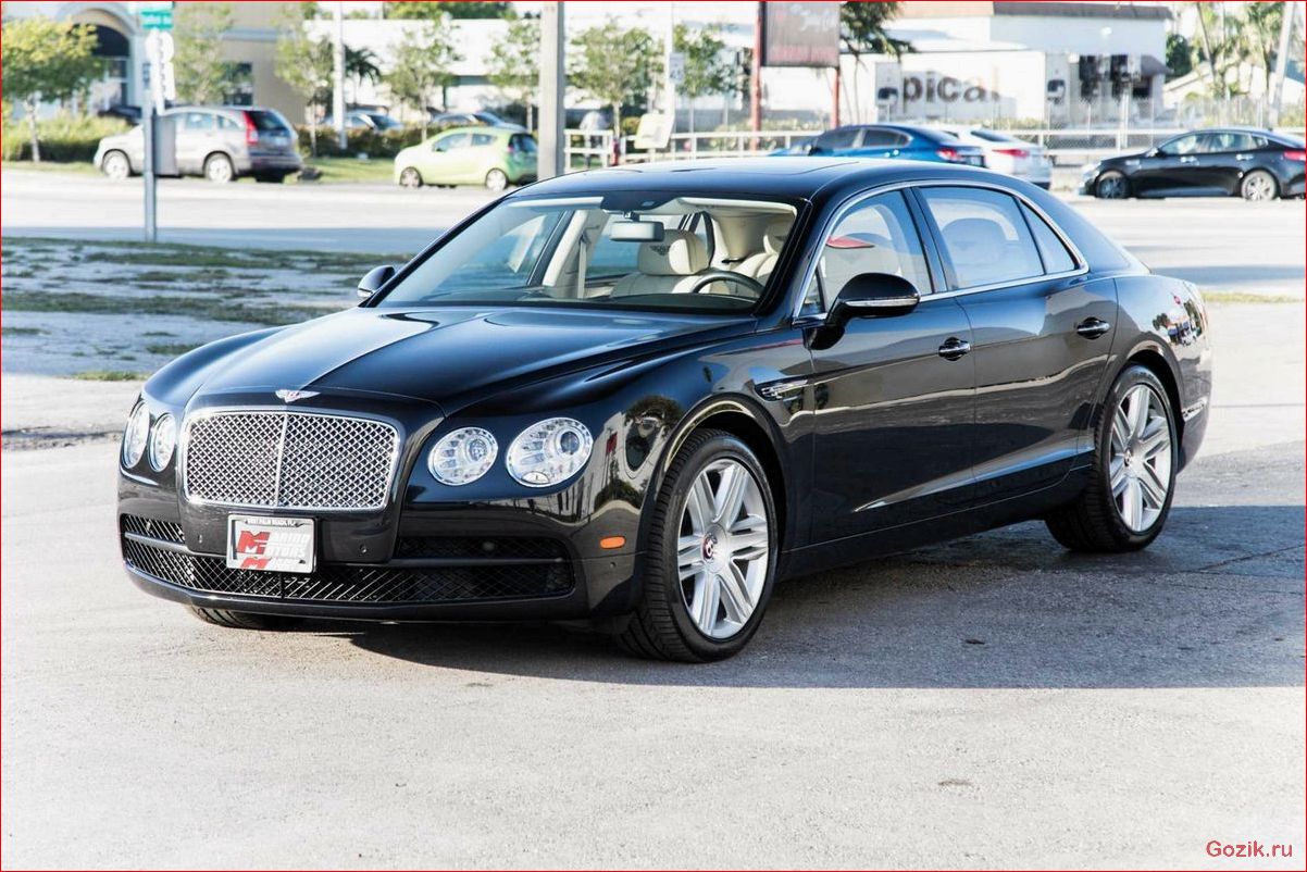 новый, bentley, flying, spur, первые