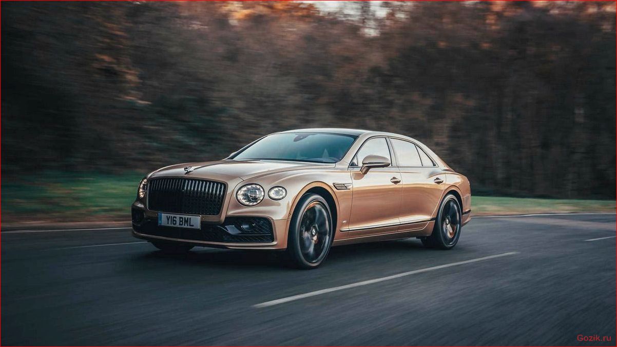 новый, bentley, flying, spur, первые