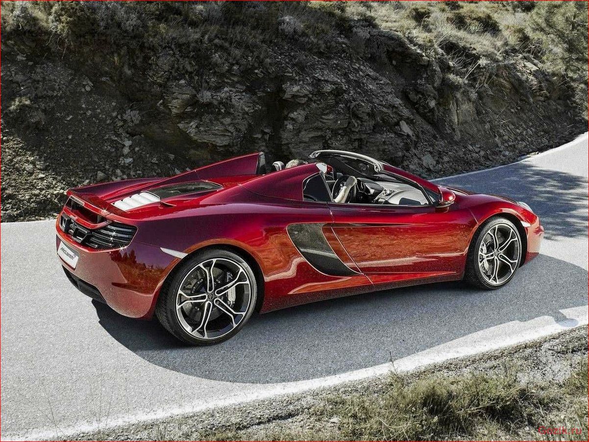 Родстер McLaren MP4-12C Spider: обзор, характеристики, цена родстер, mclaren, mp4-12c, spider, обзор