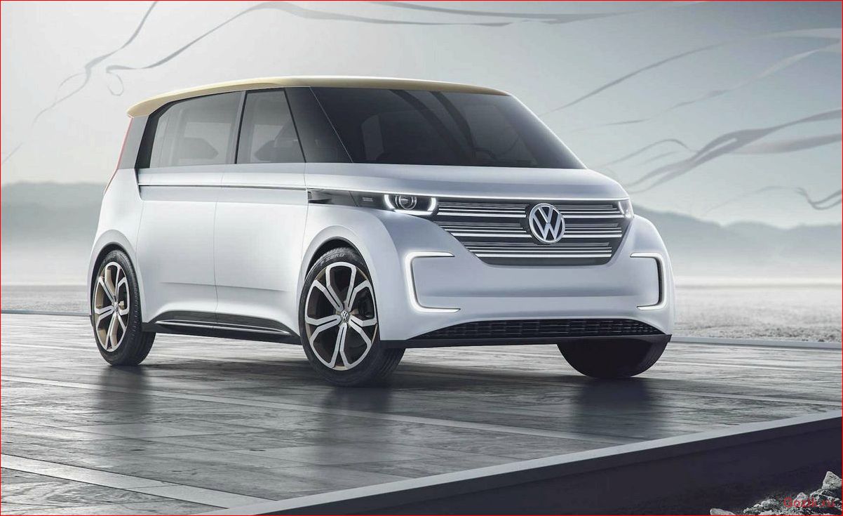 Volkswagen представил минивэн будущего volkswagen, представил, минивэн, будущего