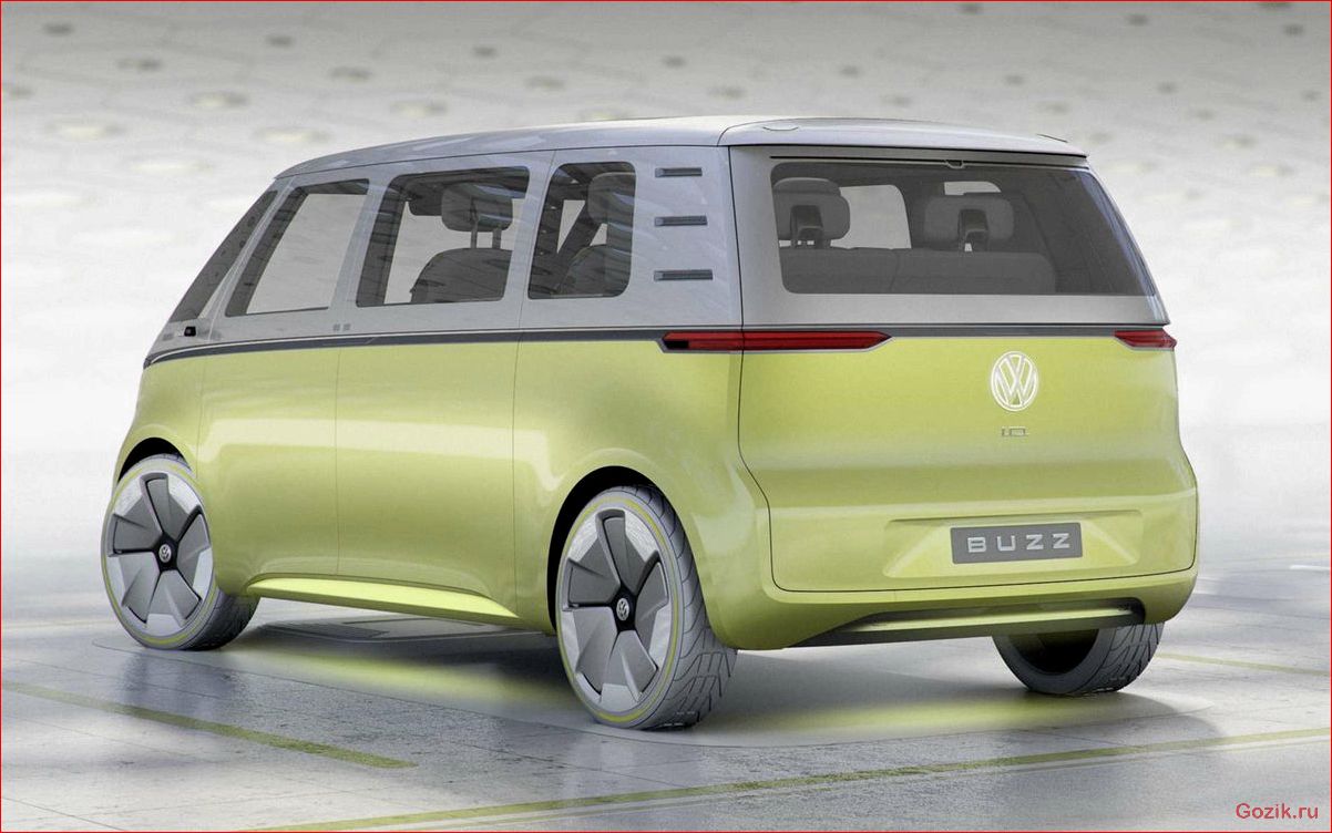 Volkswagen представил минивэн будущего volkswagen, представил, минивэн, будущего