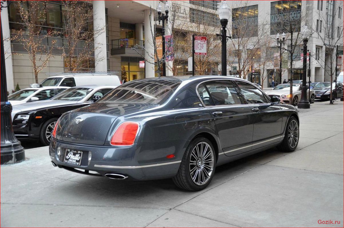 Bentley представила новый роскошный седан Flying Spur Speed bentley, новый, роскошный, седан, flying