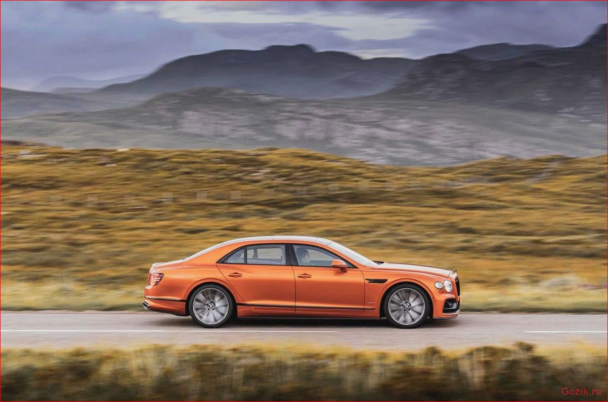 Bentley представила новый роскошный седан Flying Spur Speed bentley, новый, роскошный, седан, flying