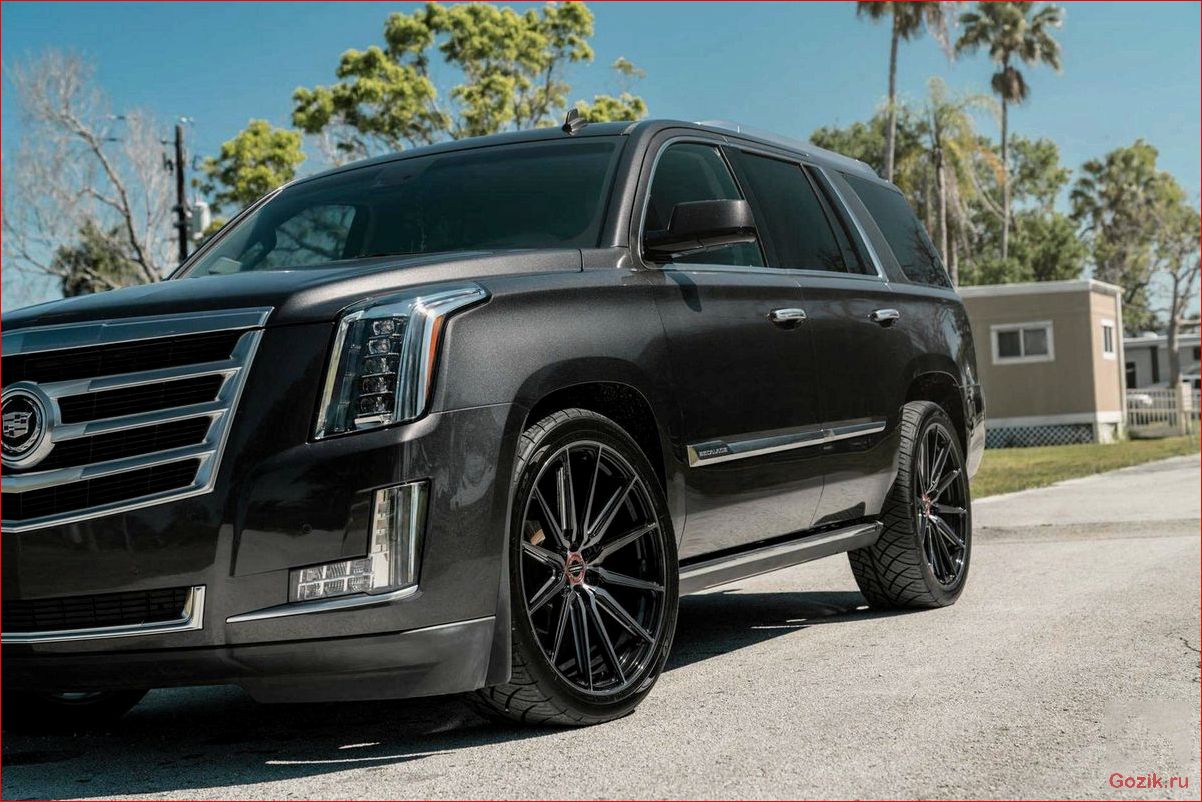 cadillac, представит, новое, поколение, escalade