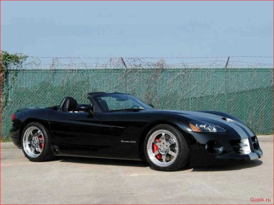 dodge, viper, venom, модель, характеристики