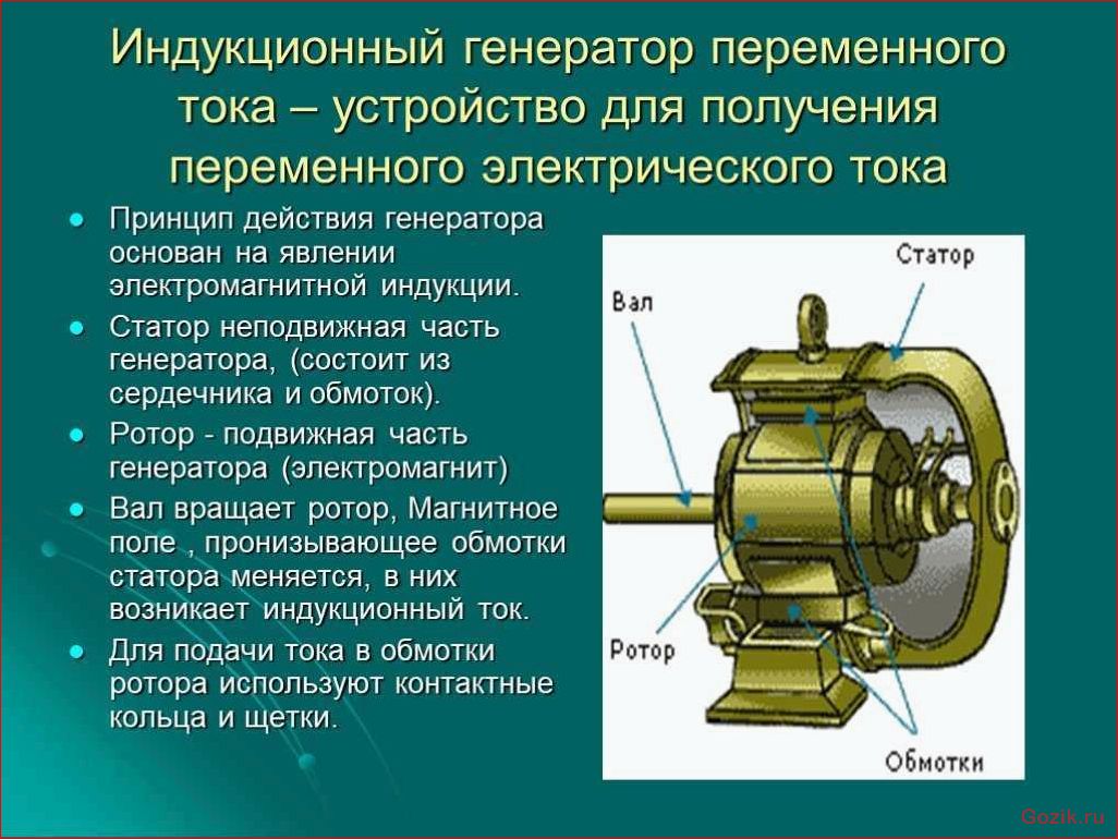 генераторы, виды, области, использования