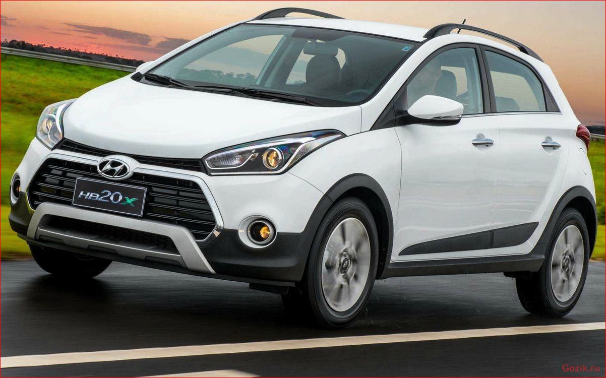 кроссовер, hyundai, hb20x, 2012-2013, особенности