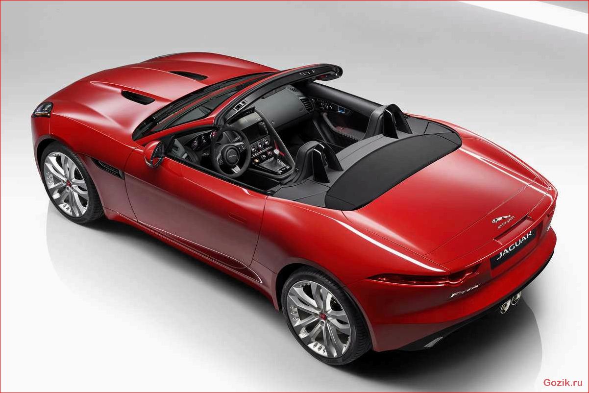 Родстер Jaguar F-Type Convertible 2016: обзор, характеристики, цена родстер, jaguar, f-type, convertible, 2016