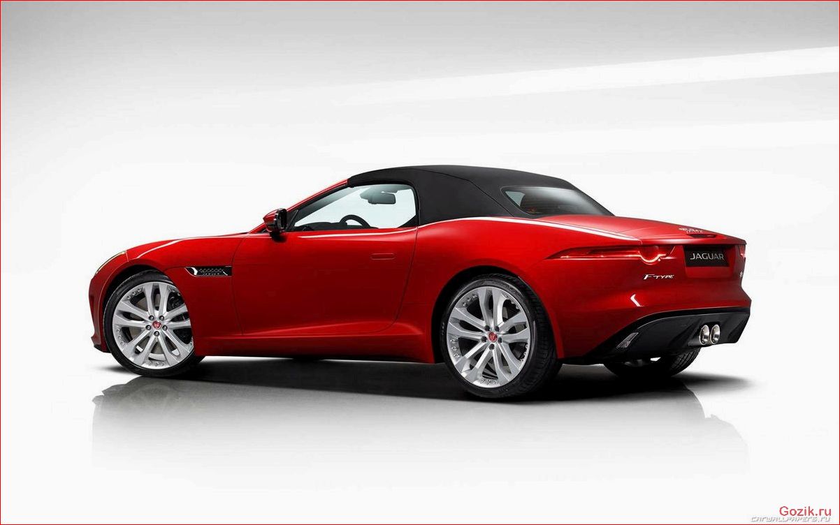 Родстер Jaguar F-Type Convertible 2016: обзор, характеристики, цена родстер, jaguar, f-type, convertible, 2016