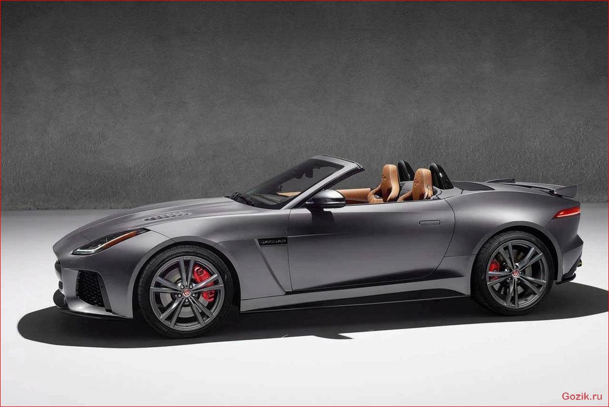 Родстер Jaguar F-Type Convertible 2016: обзор, характеристики, цена родстер, jaguar, f-type, convertible, 2016