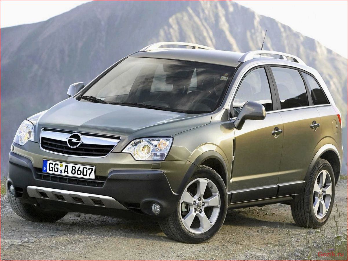внедорожник, opel, antara