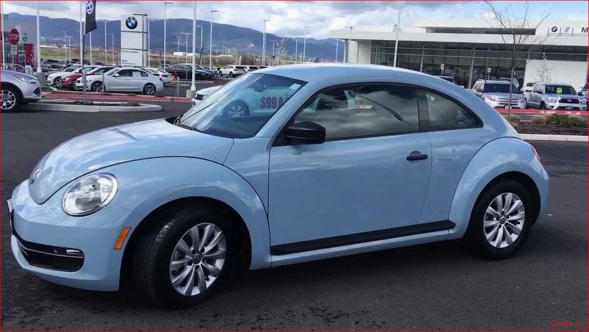 Volkswagen Beetle Turbo с новым мотором volkswagen, beetle, turbo, новым, мотором