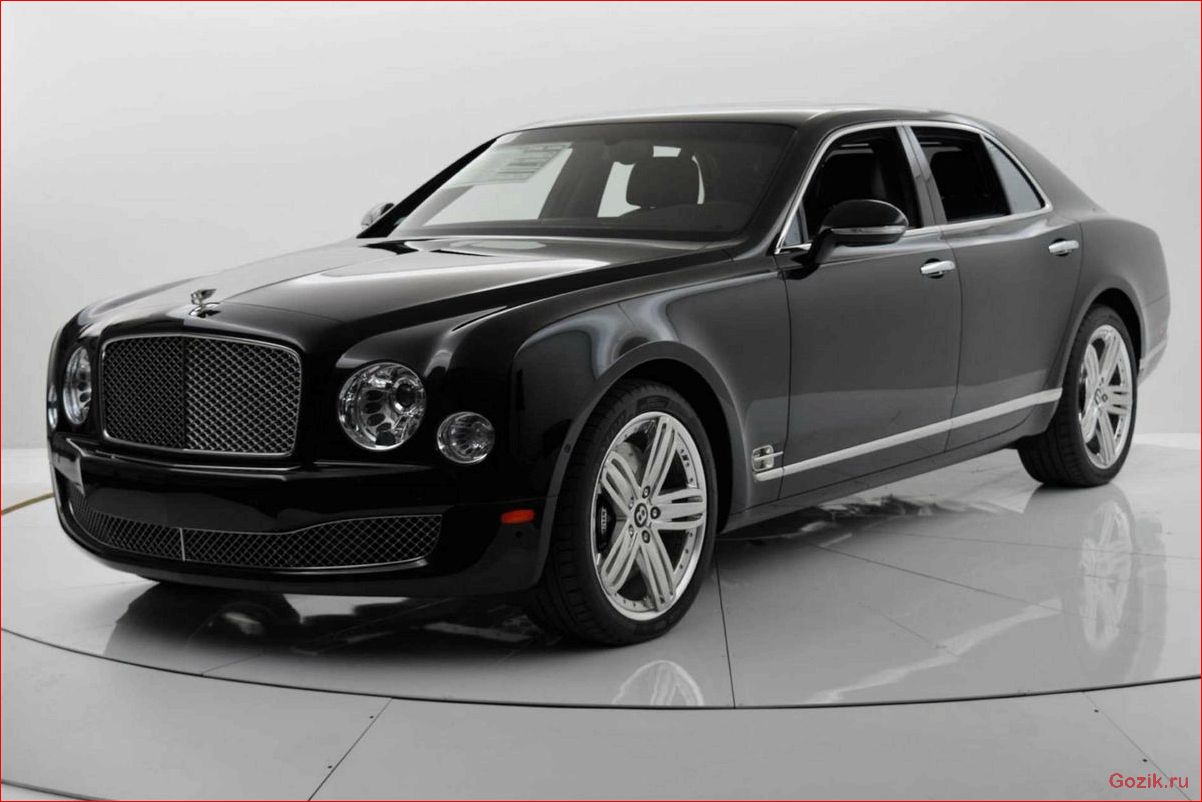 bentley, представит, обновлённый, mulsanne