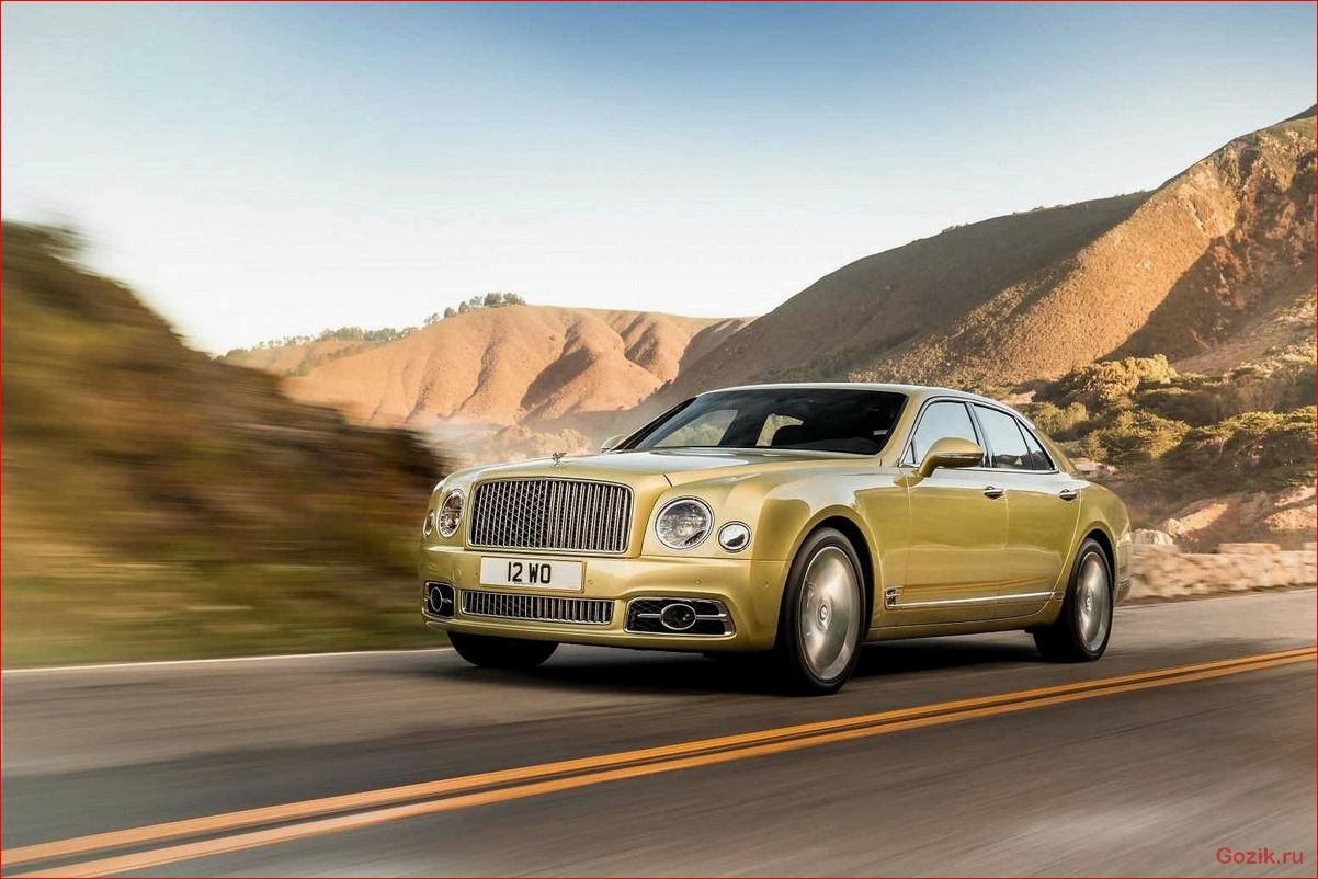 bentley, представит, обновлённый, mulsanne