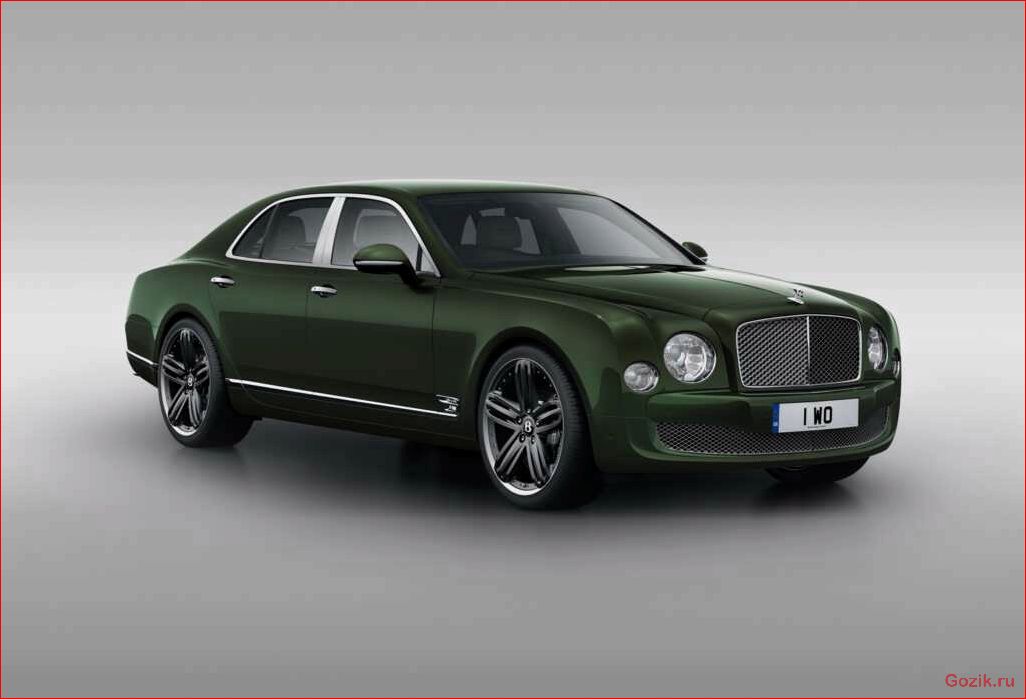 bentley, представит, обновлённый, mulsanne