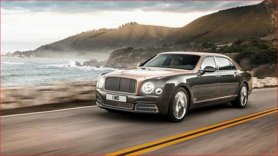 bentley, представит, обновлённый, mulsanne